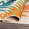 World Rug Gallery Palm Frond Indoor/Outdoor Runner Rug 2'x7' Multi Runner Rug 5550MULTI2X7 - alternate 6